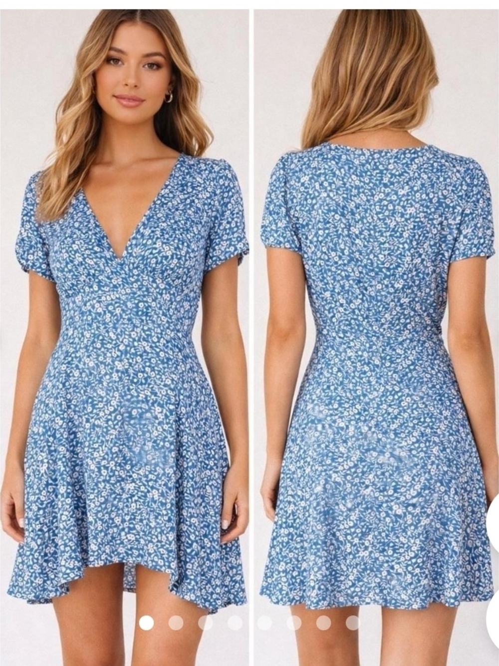 Princess Polly Short Floral Dress. Size. Us 8 - Picture 1 of 5